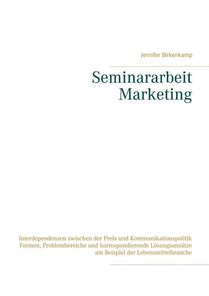 Seminararbeit Marketing main product photo