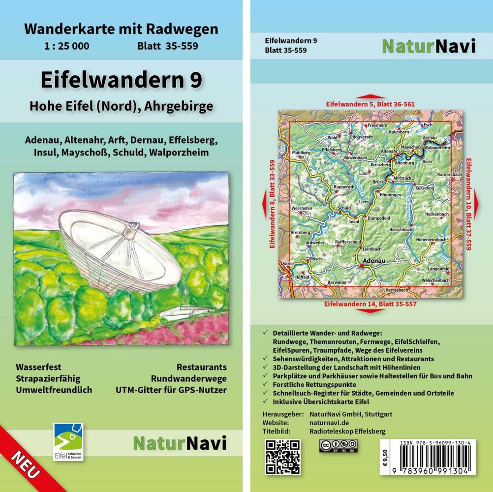 Eifelwandern 9 - Hohe Eifel (Nord), Ahrgebirge main product photo