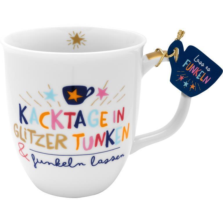 Tasse "Kacktage in Glitzer tunken & Funkeln lassen" main product photo