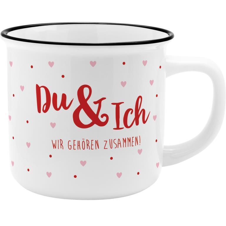 Becher "Du & Ich wir gehören zusammen!" main product photo