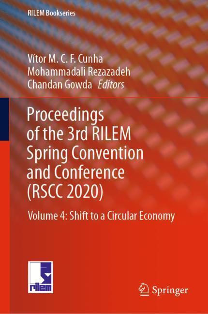 Proceedings of the 3rd RILEM Spring Convention and Conference (RSCC 2020) main product photo