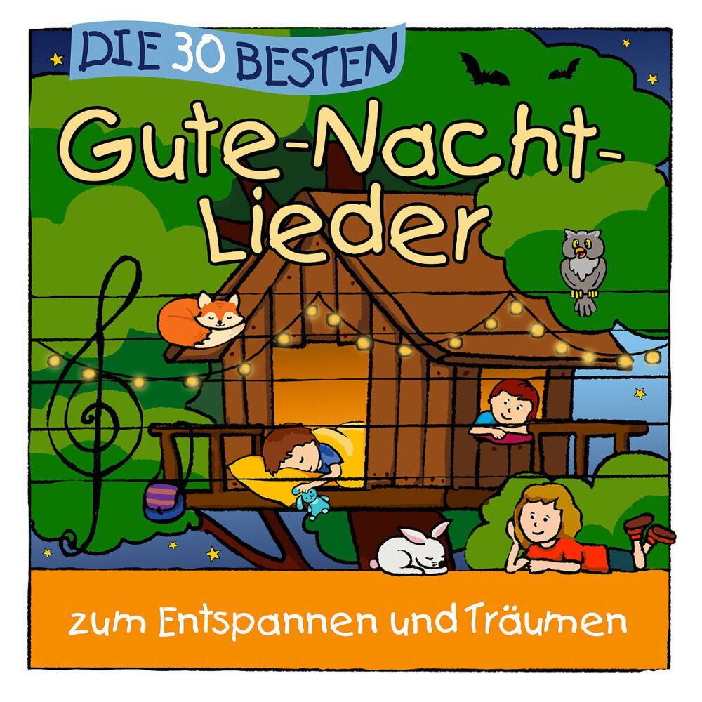 Die 30 besten Gute-Nacht-Lieder, 1 Audio-CD main product photo