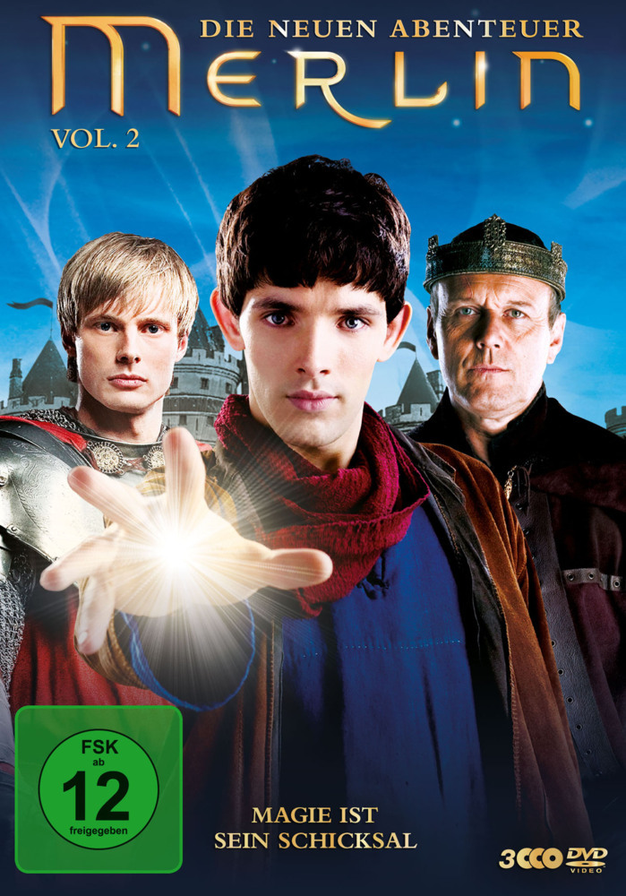 Merlin - Die neuen Abenteuer. Vol.2, 3 DVDs main product photo