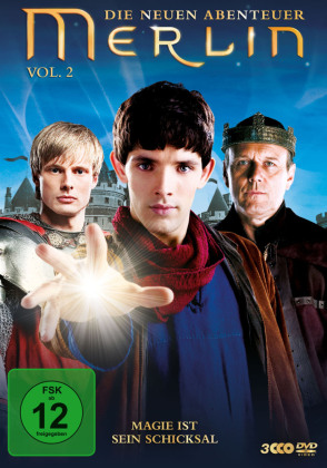 Merlin - Die neuen Abenteuer. Vol.2, 3 DVDs