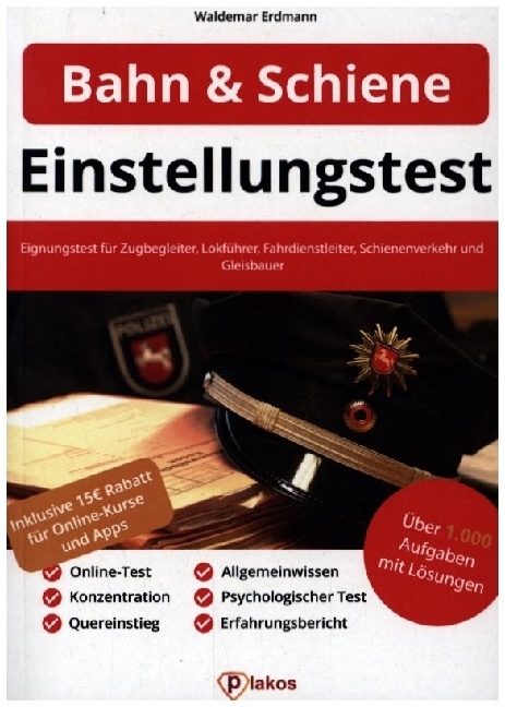 Einstellungstest Bahn und Schienenverkehr main product photo