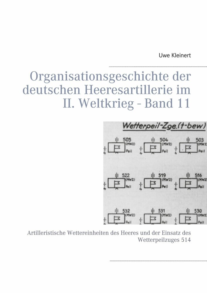 Organisationsgeschichte der deutschen Heeresartillerie im II. Weltkrieg - Band 11 main product photo