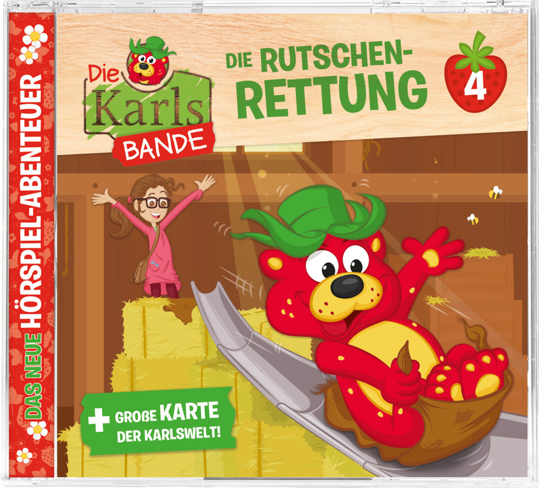 Die Karls Bande - Die Rutschen-Rettung, 1 Audio-CD main product photo