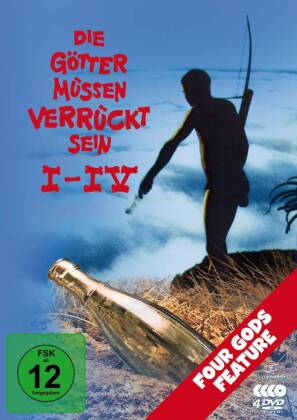 Die Götter müssen verrückt sein I-IV / Four Gods Feature, 4 DVD