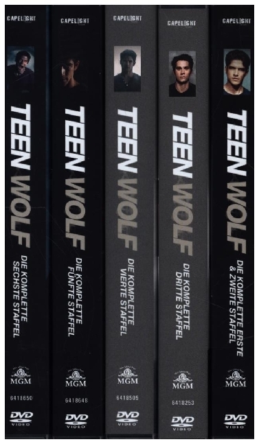 Teen Wolf - Die komplette Serie. Staffel.1-6, 34 DVD (Softbox + Schuber) main product photo