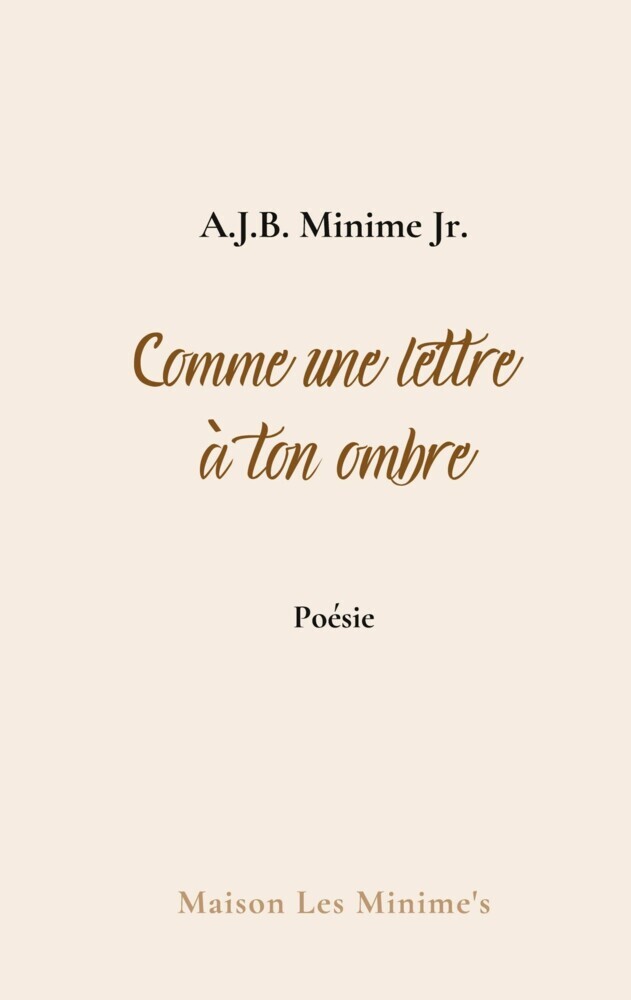 Comme une lettre à ton ombre main product photo
