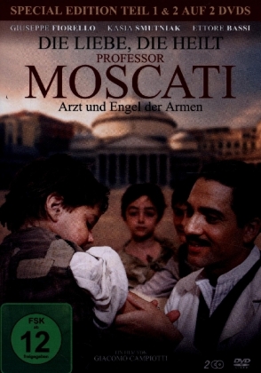 Die Liebe, die heilt - Professor Moscati. Tl.1&2, 2 DVD