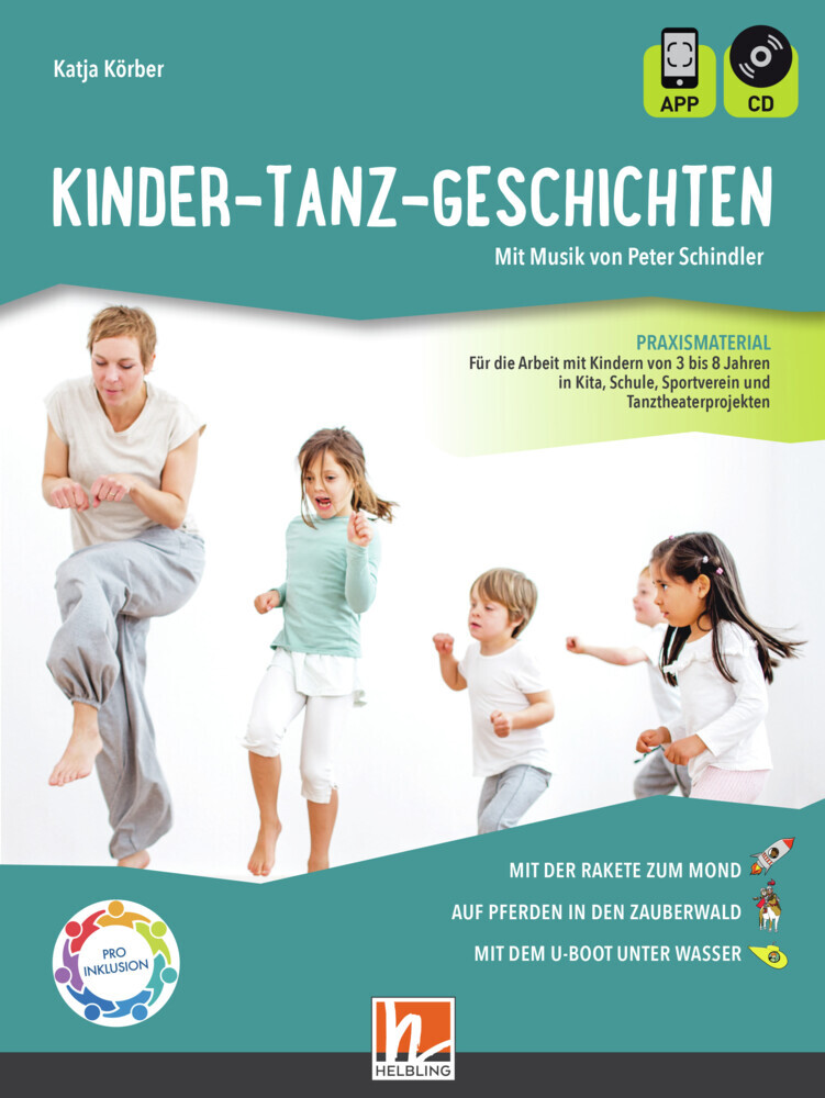 Kinder-Tanz-Geschichten, m. 1 Audio-CD, m. 1 Beilage main product photo