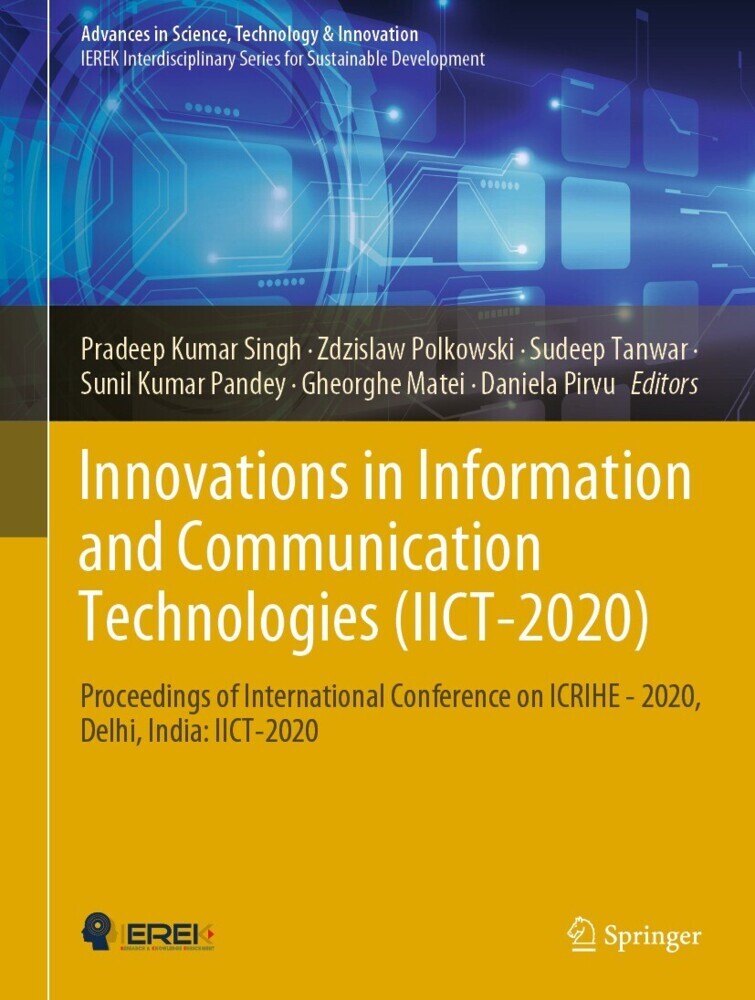 Innovations in Information and Communication Technologies (IICT-2020) main product photo