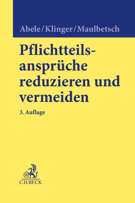 Pflichtteilsansprüche reduzieren und vermeiden main product photo