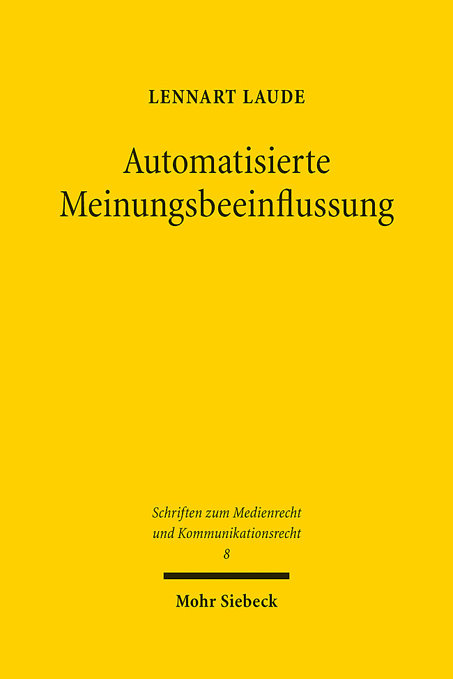 Automatisierte Meinungsbeeinflussung main product photo