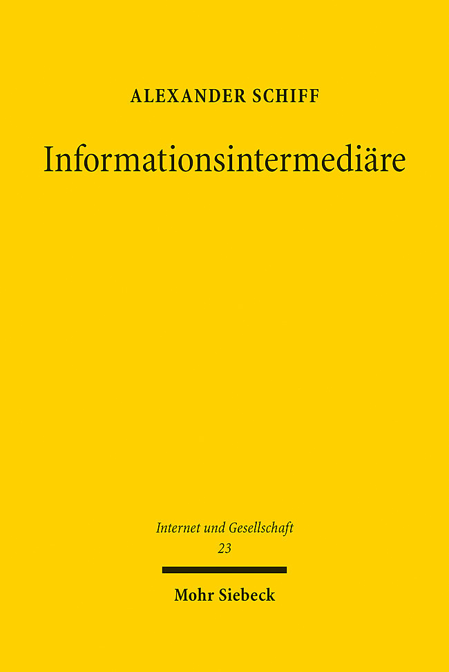 Informationsintermediäre main product photo