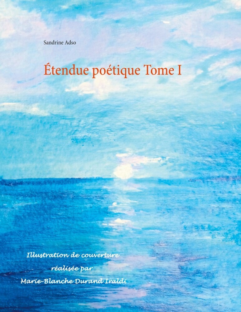 Étendue poétique Tome I main product photo