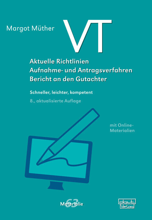 VT - Aktuelle Richtlinien, Aufnahme- und Antragsverfahren, Bericht an den Gutachter main product photo