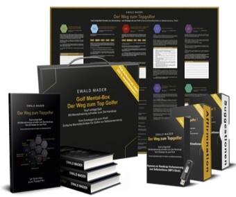 Der Weg zum Topgolfer / Der Weg zum Topgolfer: Mental-Komplettpaket / Toolbox, m. 1 Buch, m. 1 Beilage