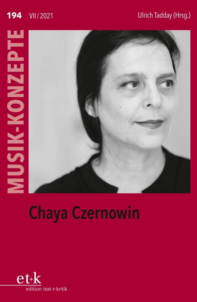 MUSIK-KONZEPTE 194: Chaya Czernowin main product photo