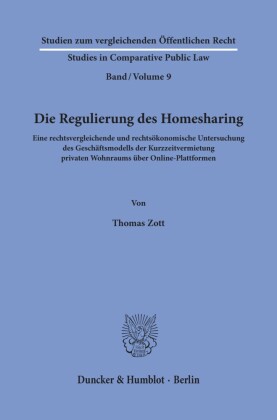 Die Regulierung des Homesharing.