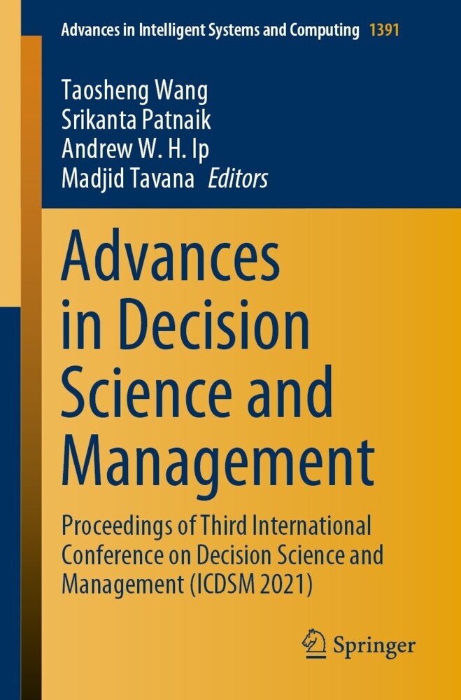 Advances in Decision Science and Management main product photo