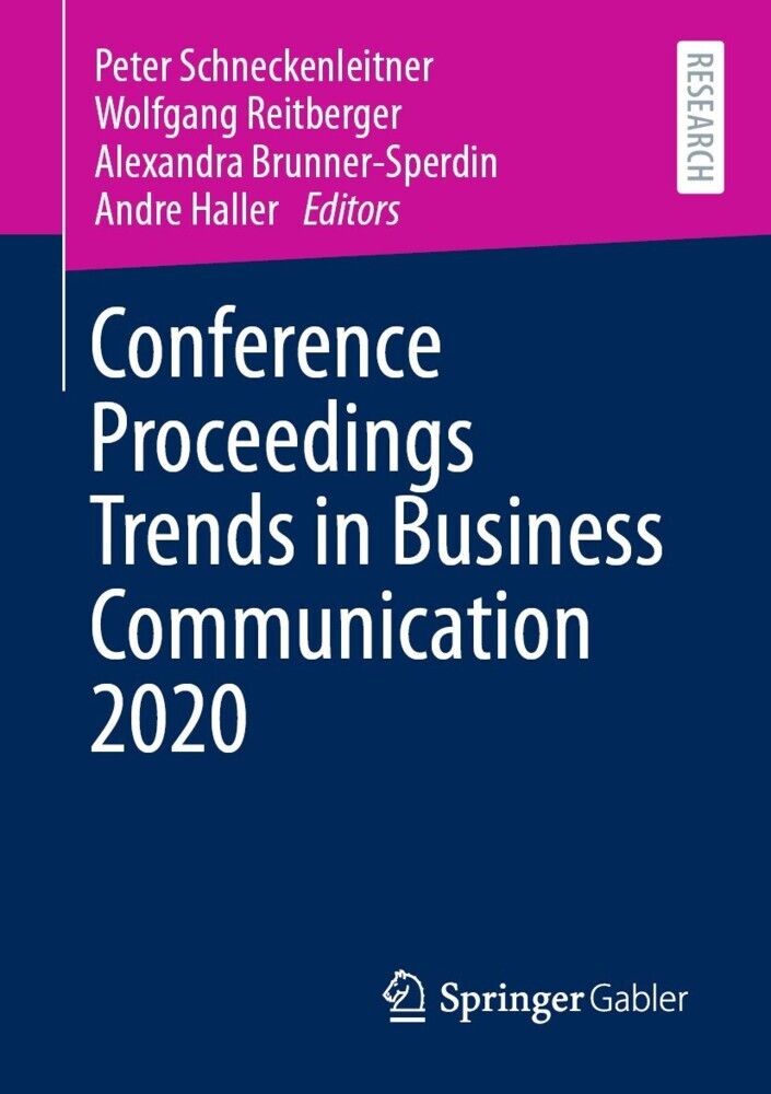 Conference Proceedings Trends in Business Communication 2020 main product photo