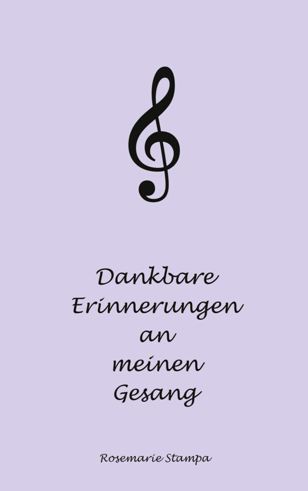 Dankbare Erinnerungen an meinen Gesang main product photo