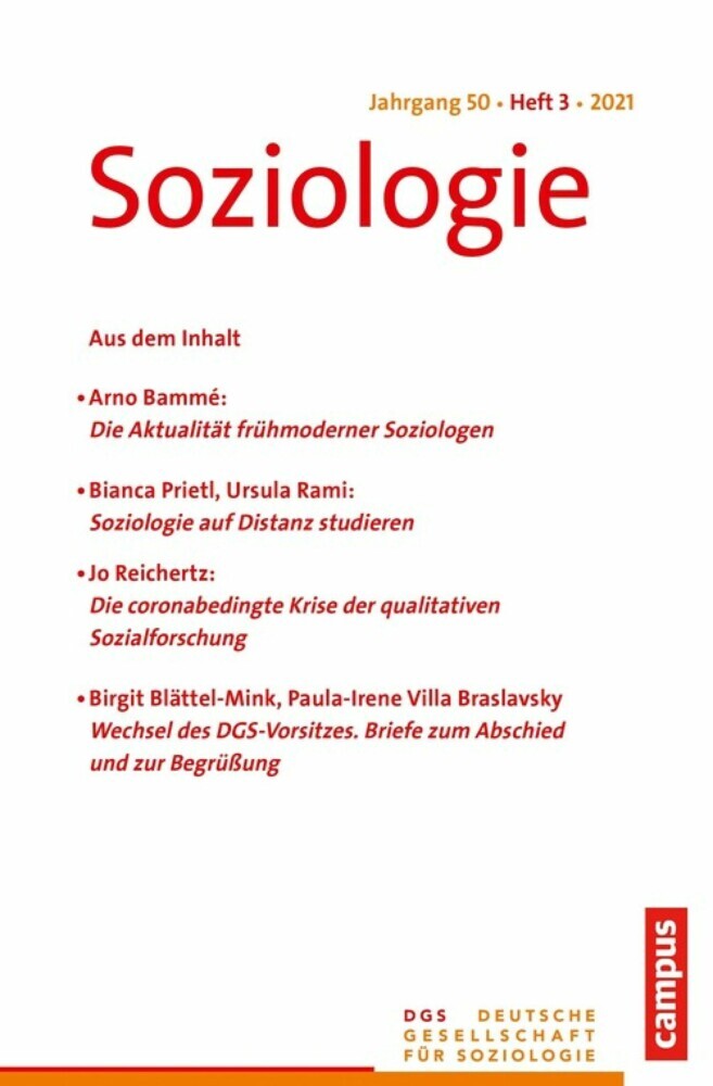 Soziologie 3/2021 main product photo