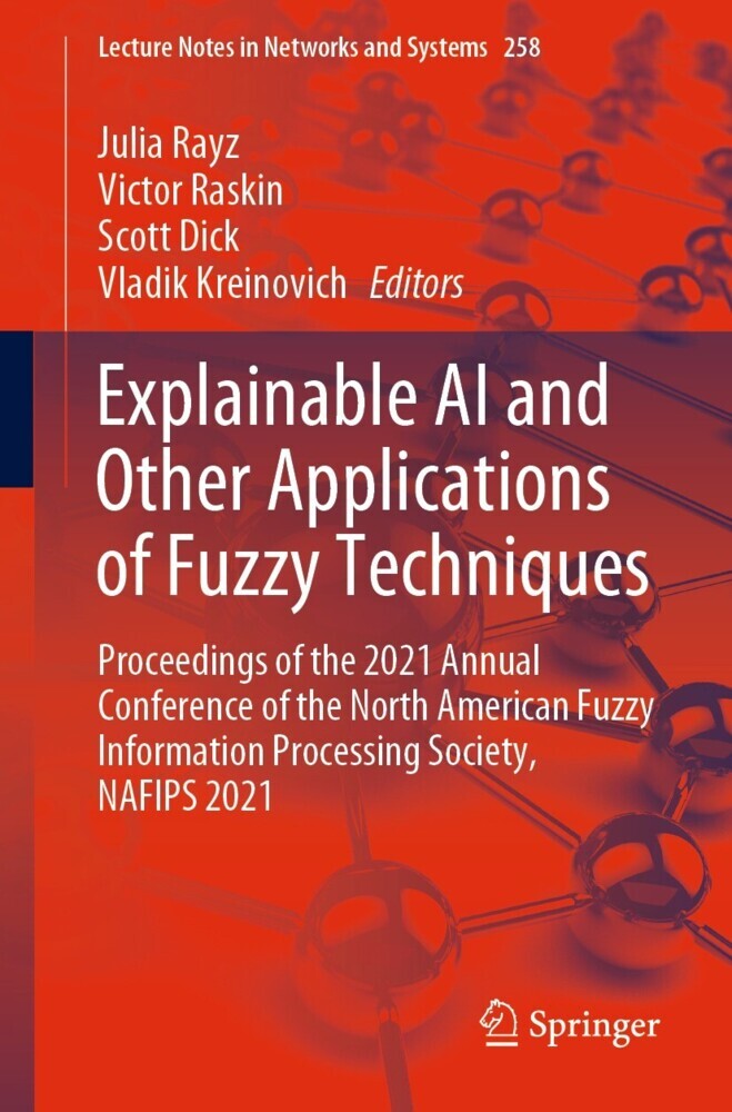 Explainable AI and Other Applications of Fuzzy Techniques main product photo