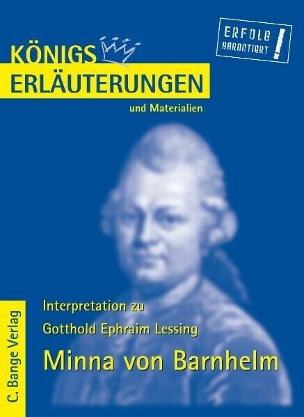 Minna von Barnhelm von Gotthold Ephraim Lessing. Textanalyse und Interpretation. main product photo