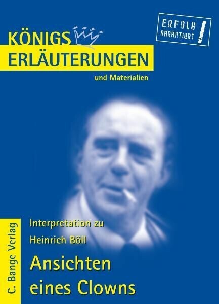Ansichten eines Clowns von Heinrich Böll. Textanalyse und Interpretation. main product photo