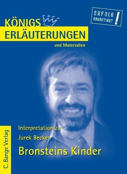 Bronsteins Kinder von Jurek Becker. Textanalyse und Interpretation. main product photo
