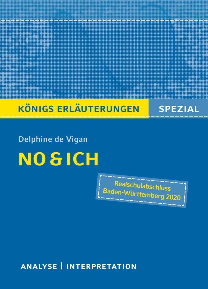No & ich. Textanalyse und Interpretation. Königs Erläuterungen Spezial main product photo