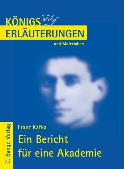 Ein Bericht für eine Akademie von Franz Kafka. Textanalyse und Interpretation. main product photo