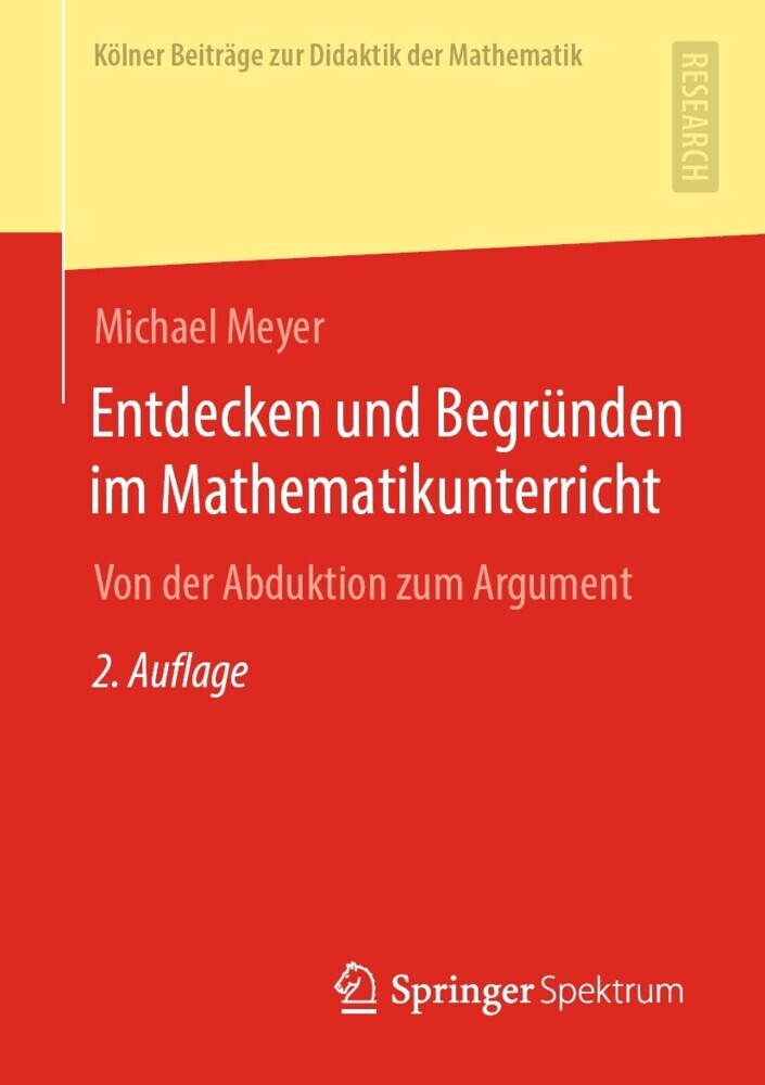 Entdecken und Begründen im Mathematikunterricht main product photo