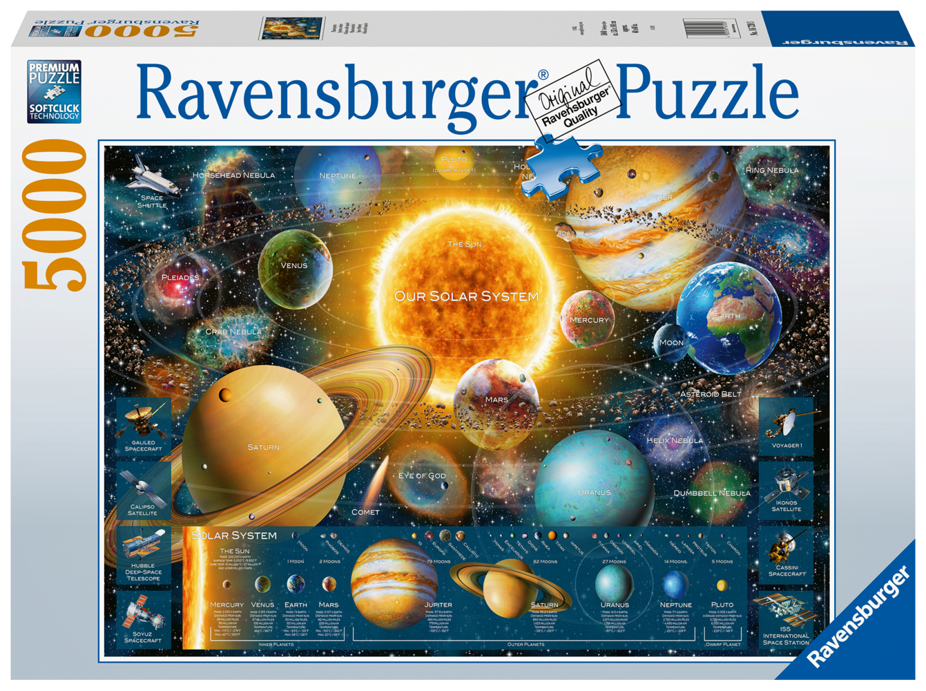 Ravensburger Puzzle 16720 - Planetensystem - 5000 Teile Puzzle für Erwachsene und Kinder ab 14 Jahren main product photo