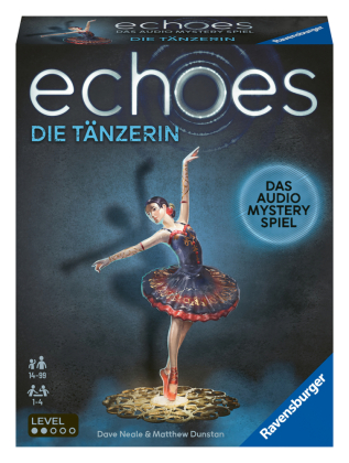 Ravensburger 20812 echoes Die Tänzerin - Audio Mystery Spiel ab 14 Jahren, Erlebnis-Spiel **Empfehlungsliste 2022 Spiel des Jahres**