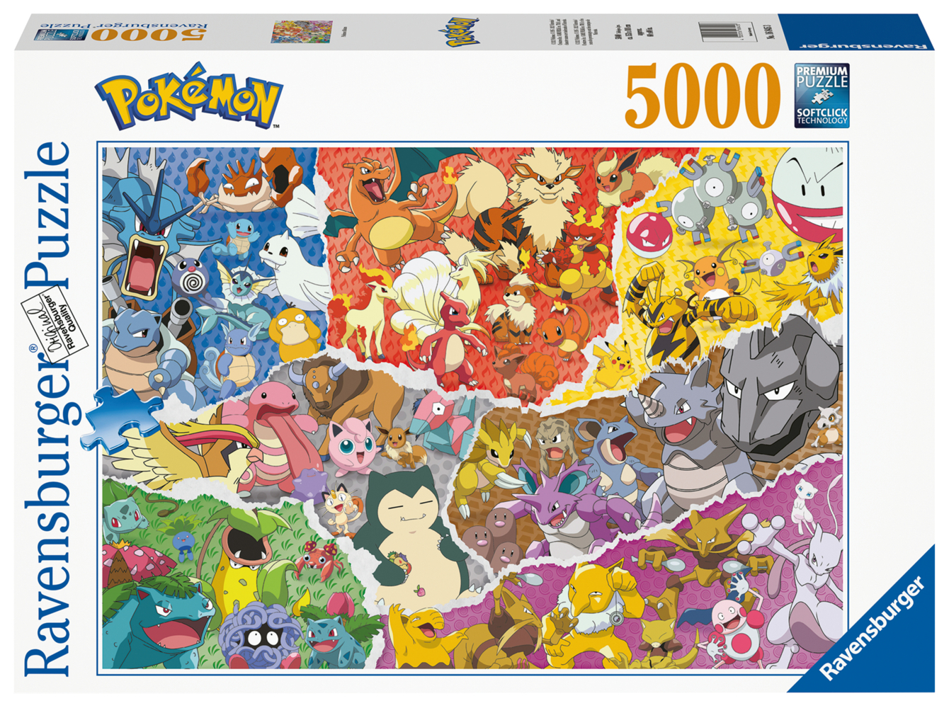Ravensburger Puzzle 16845 - Pokémon Allstars - 5000 Teile Puzzle für Erwachsene und Kinder ab 14 Jahren main product photo