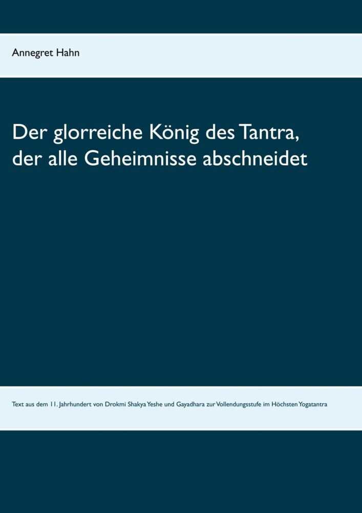 Der glorreiche König des Tantra, der alle Geheimnisse abschneidet main product photo