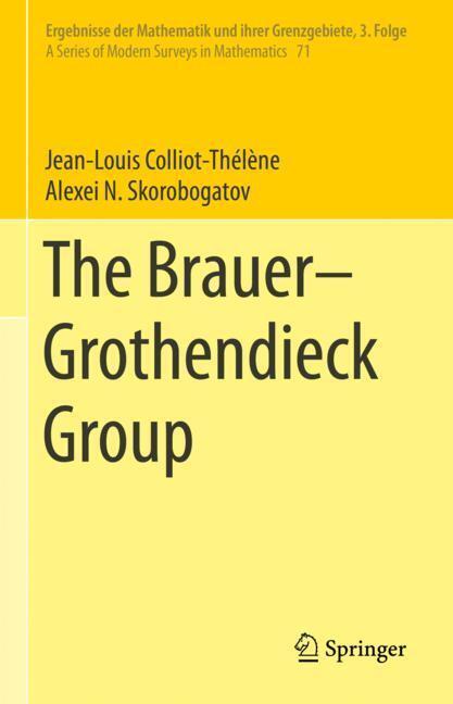 The Brauer-Grothendieck Group main product photo