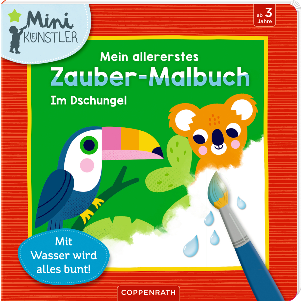 Mein allererstes Zauber-Malbuch: Im Dschungel main product photo