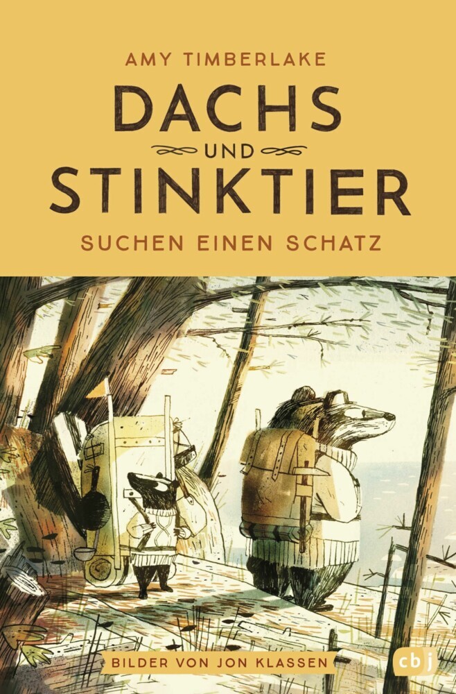 Dachs und Stinktier suchen einen Schatz main product photo