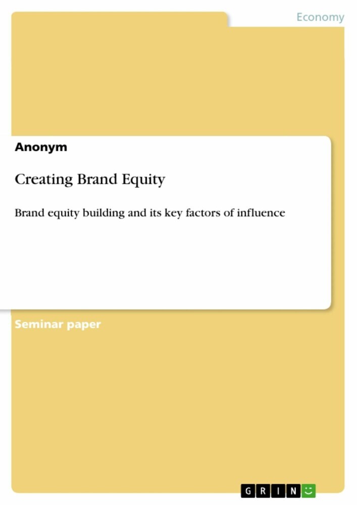 Creating Brand Equity main product photo