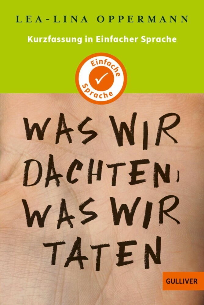 Kurzfassung in Einfacher Sprache. Was wir dachten, was wir taten main product photo