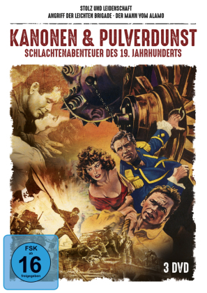Kanonen & Pulverdunst - Schlachtenabenteuer des 19. Jahrhunderts, 3 DVD
