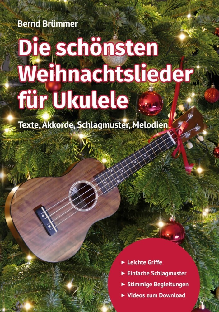 Die schönsten Weihnachtslieder für Ukulele main product photo