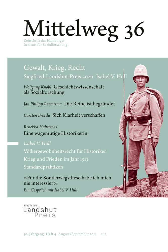 Gewalt, Krieg, Recht. Siegfried-Landshut- Preis 2020: Isabel V. Hull main product photo