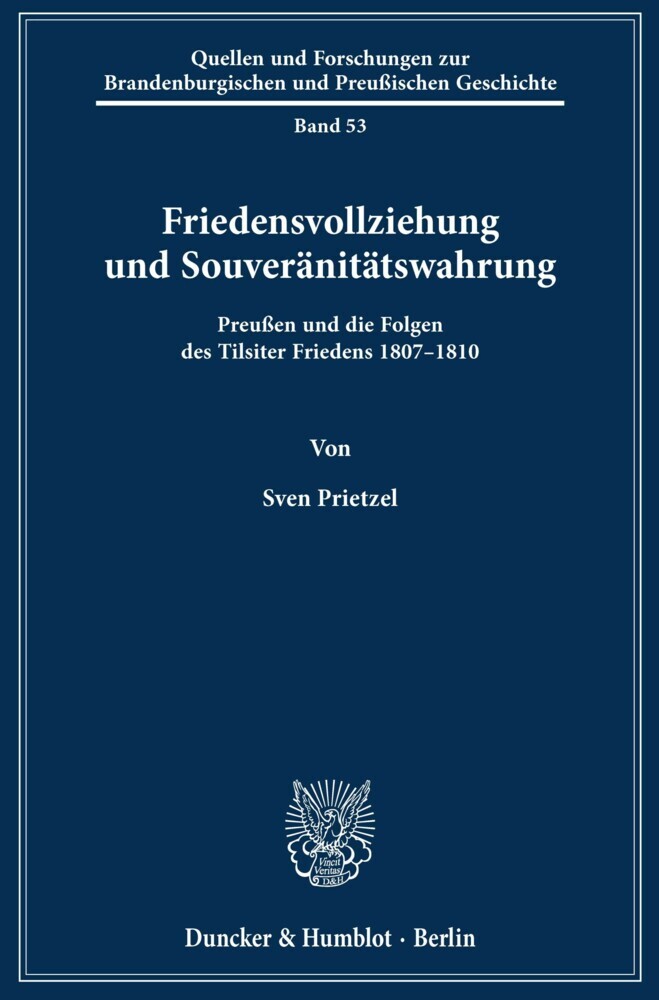 Friedensvollziehung und Souveränitätswahrung. main product photo