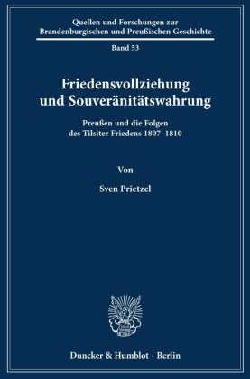 Friedensvollziehung und Souveränitätswahrung.